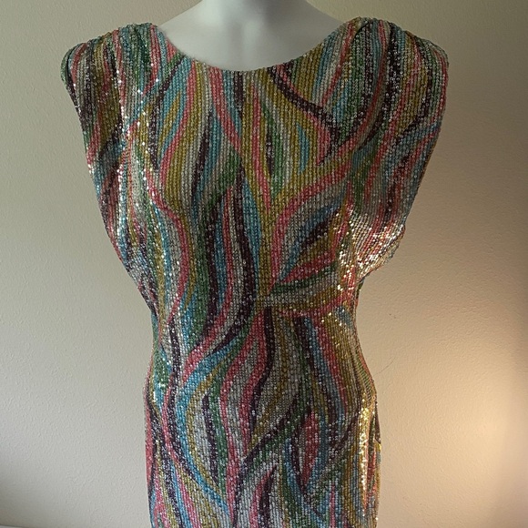 Fashion Nova Dresses & Skirts - Fashion Nova Vibrant Sequin Dress